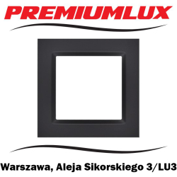 Kontakt Simon 10 ramka pojedyncza czarna Warszawa Aleja Sikorskiego 3 LU3 Bartycka